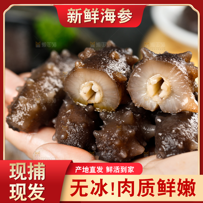 手拿海参
