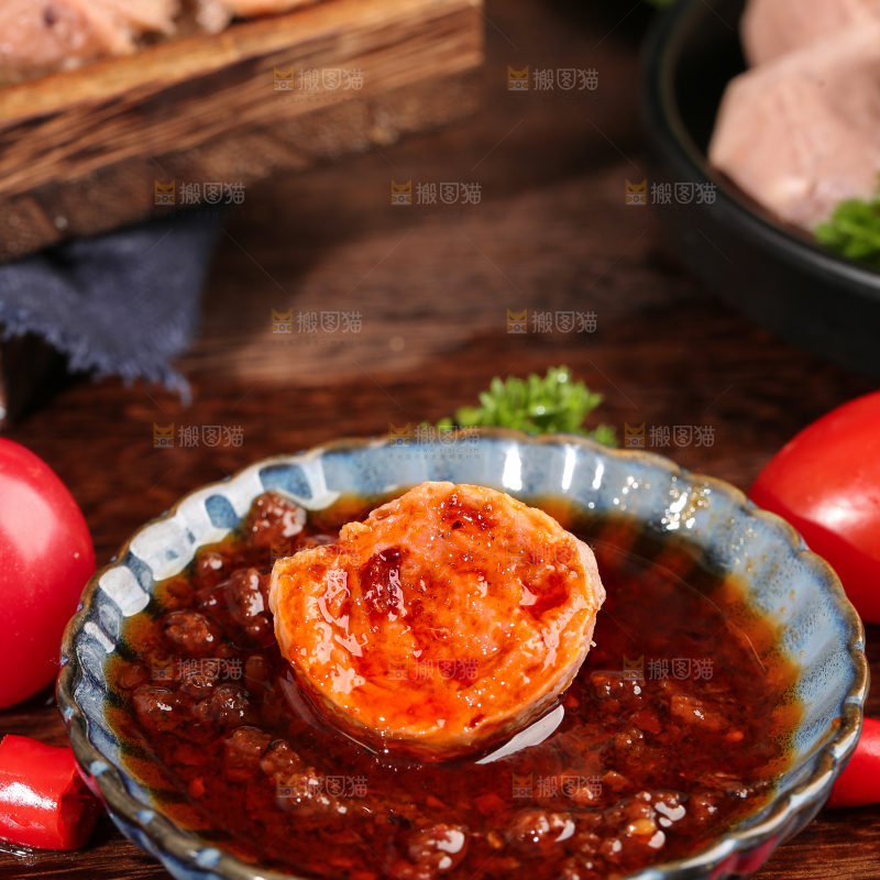 牛肉丸蘸汁