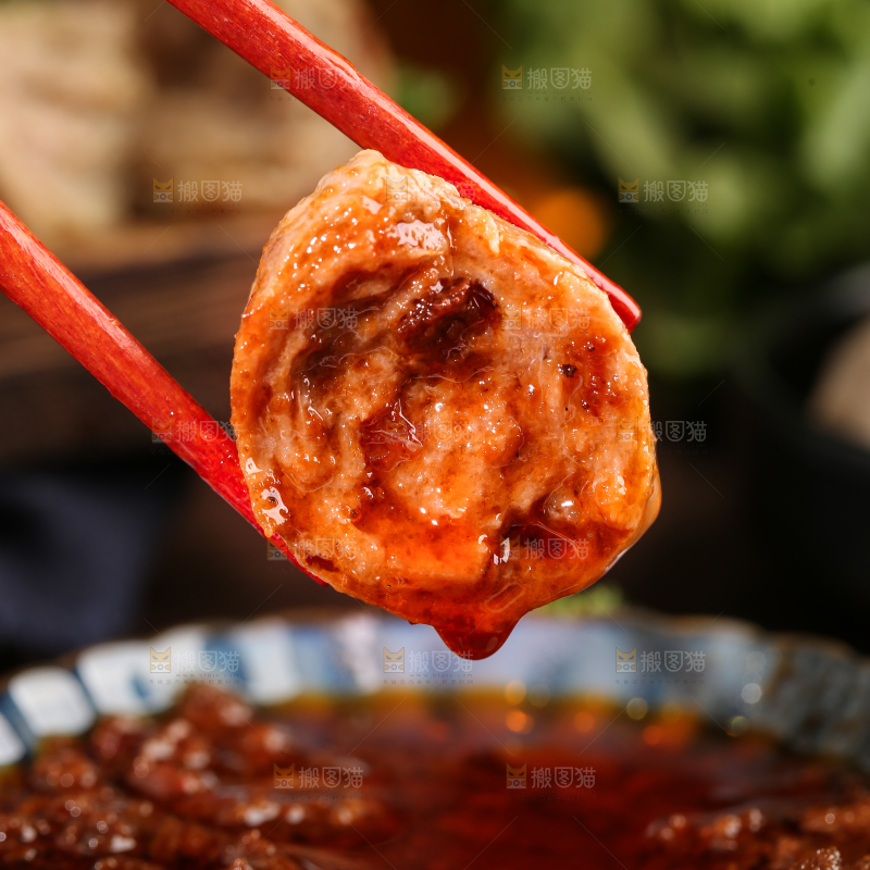 牛肉丸蘸汁