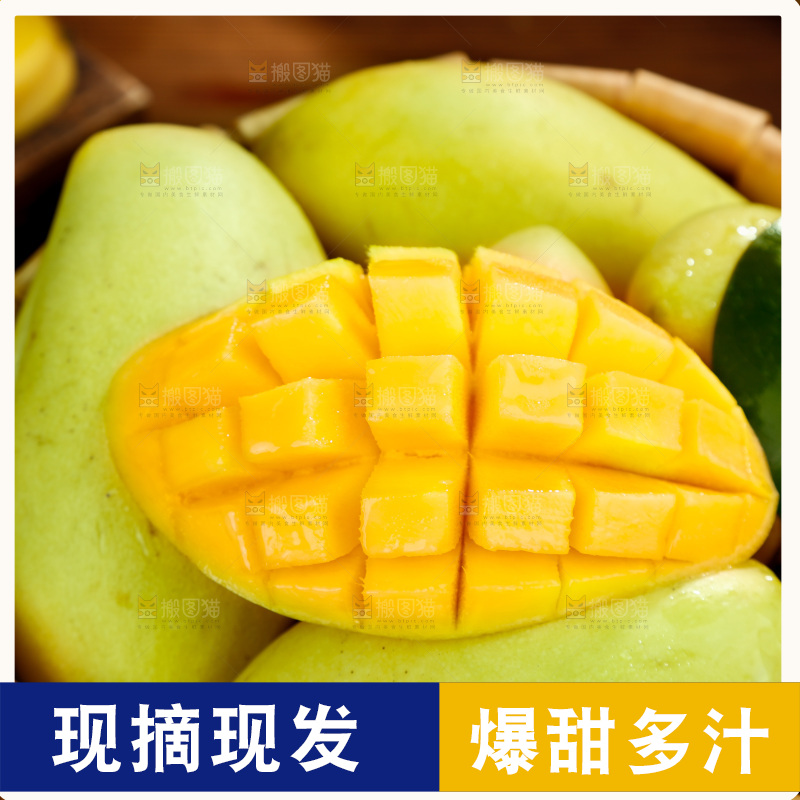 篮子里装着玉芒