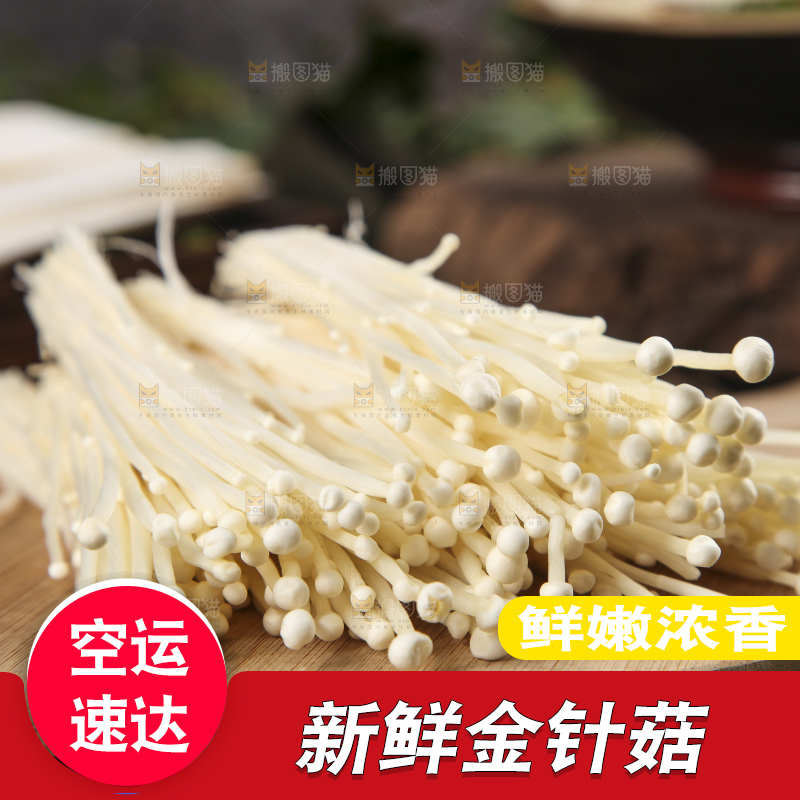 木底上的冬菇