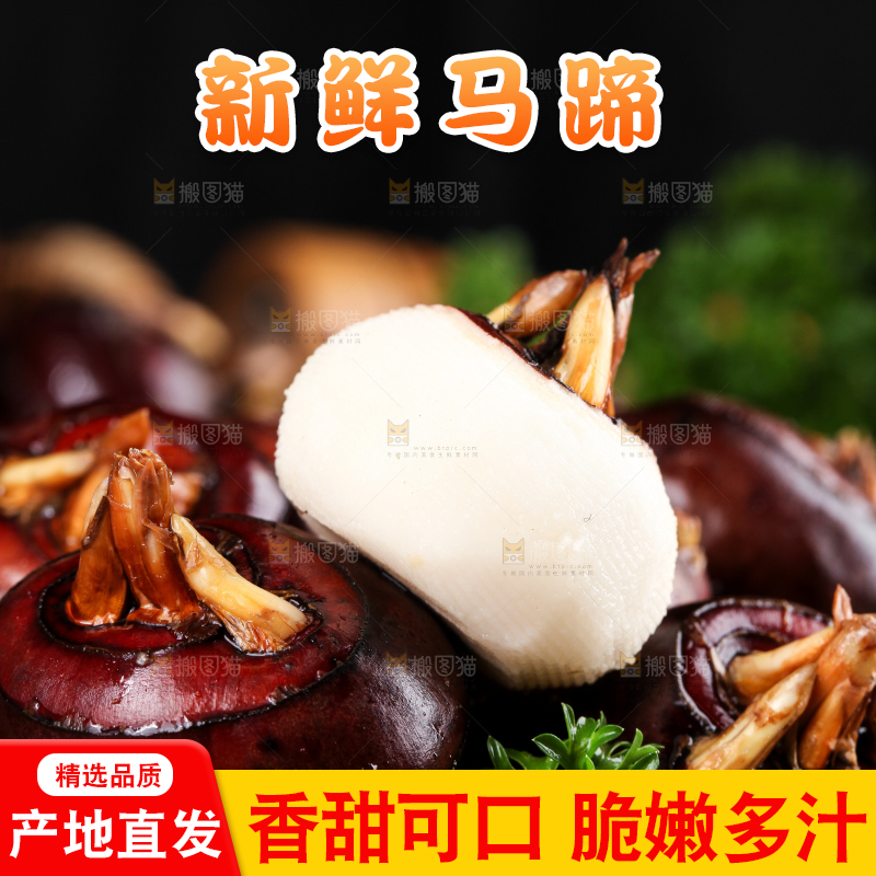 篮子里的红马蹄