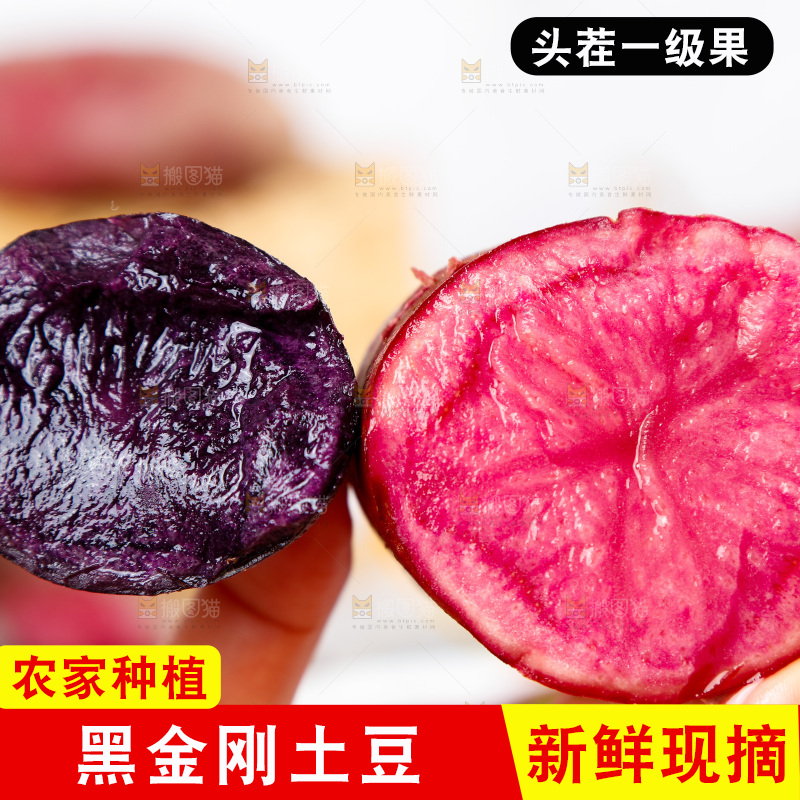 手里拿着土豆组合