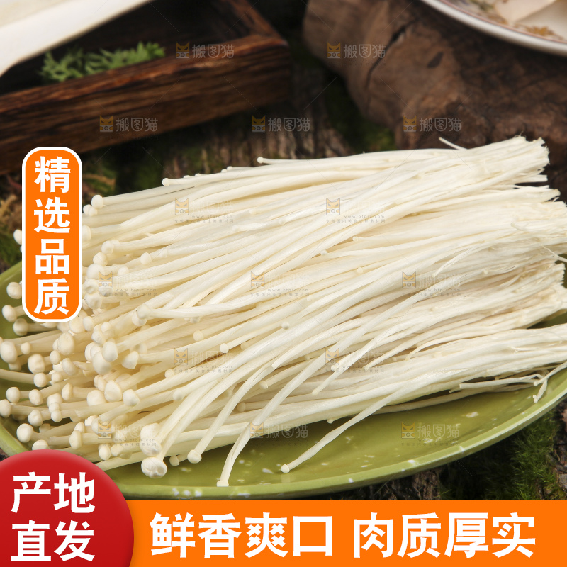 木底上的冬菇