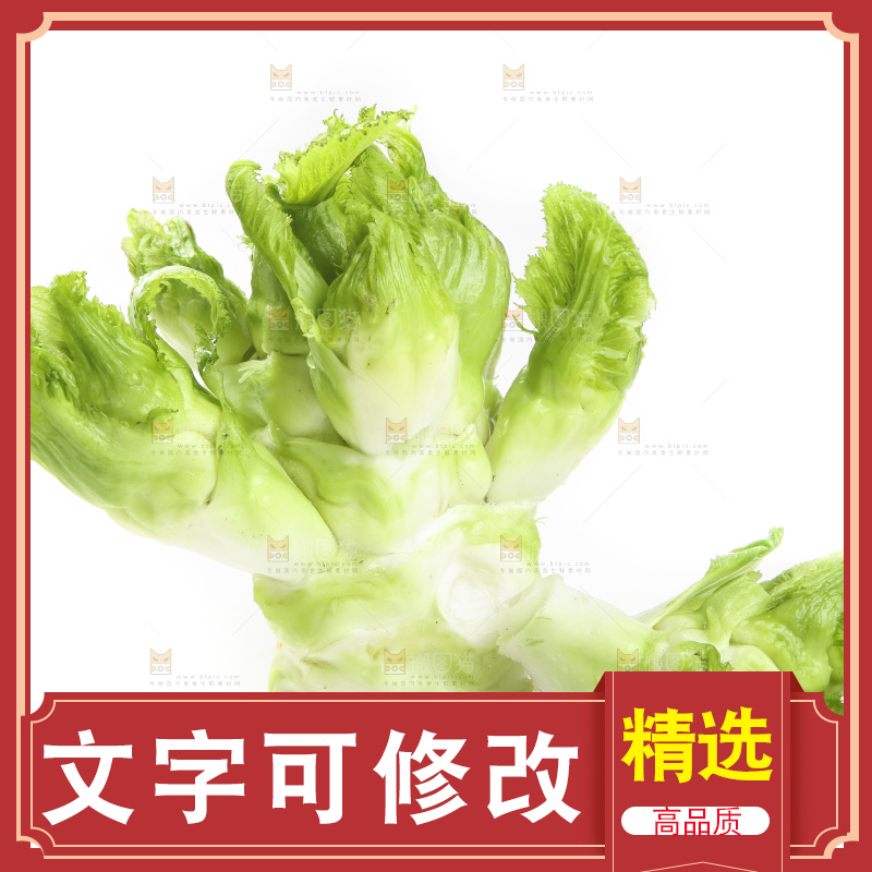 白底上的大头菜疙瘩