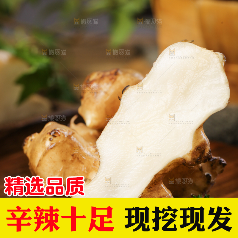木板上的洋姜