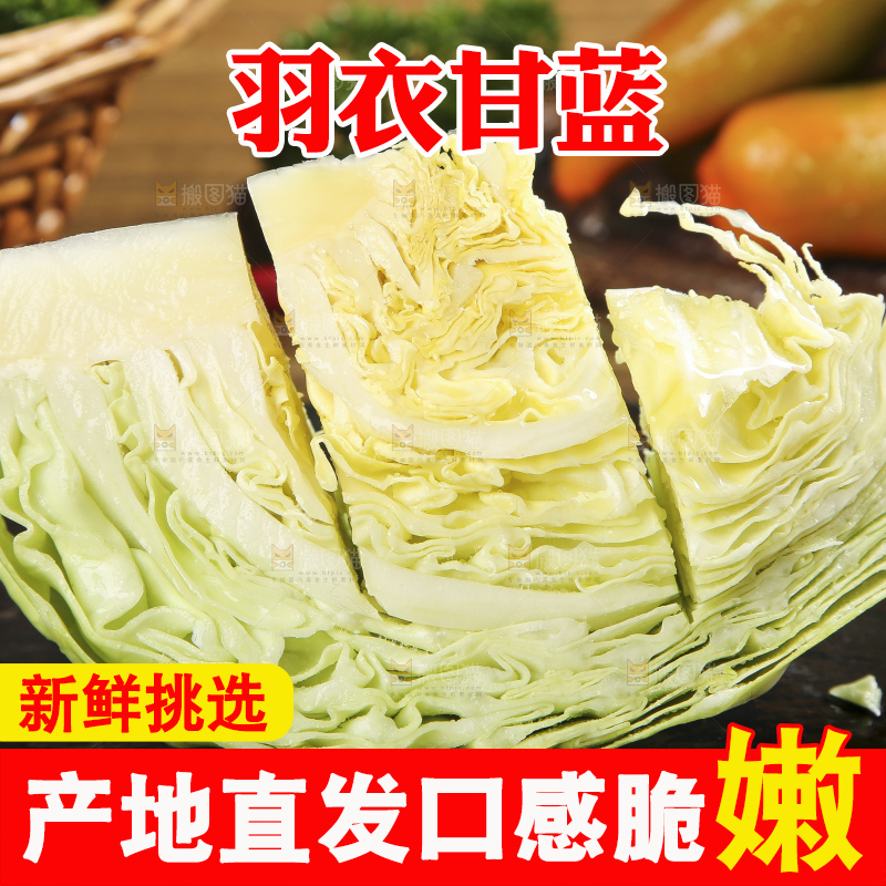 黑石板上的卷心菜