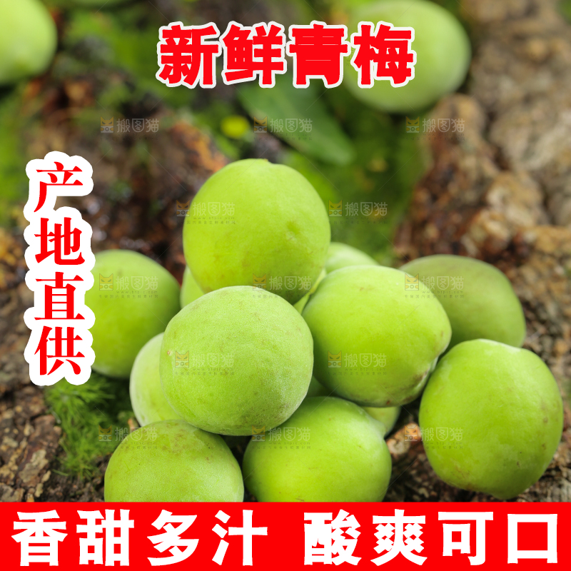 木底上的青梅