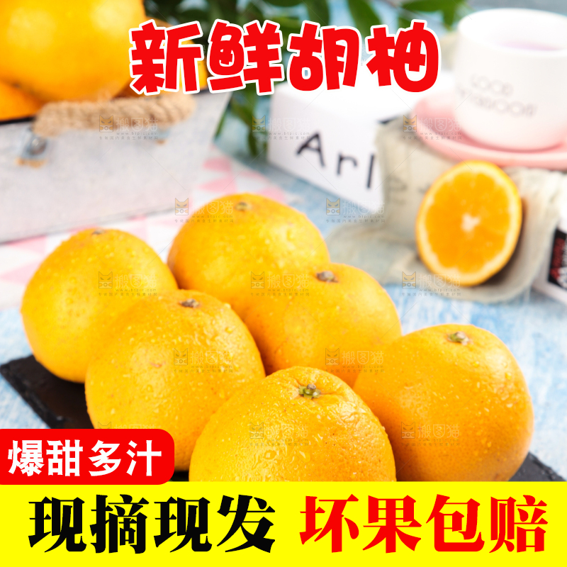 黑石板上的常山胡柚