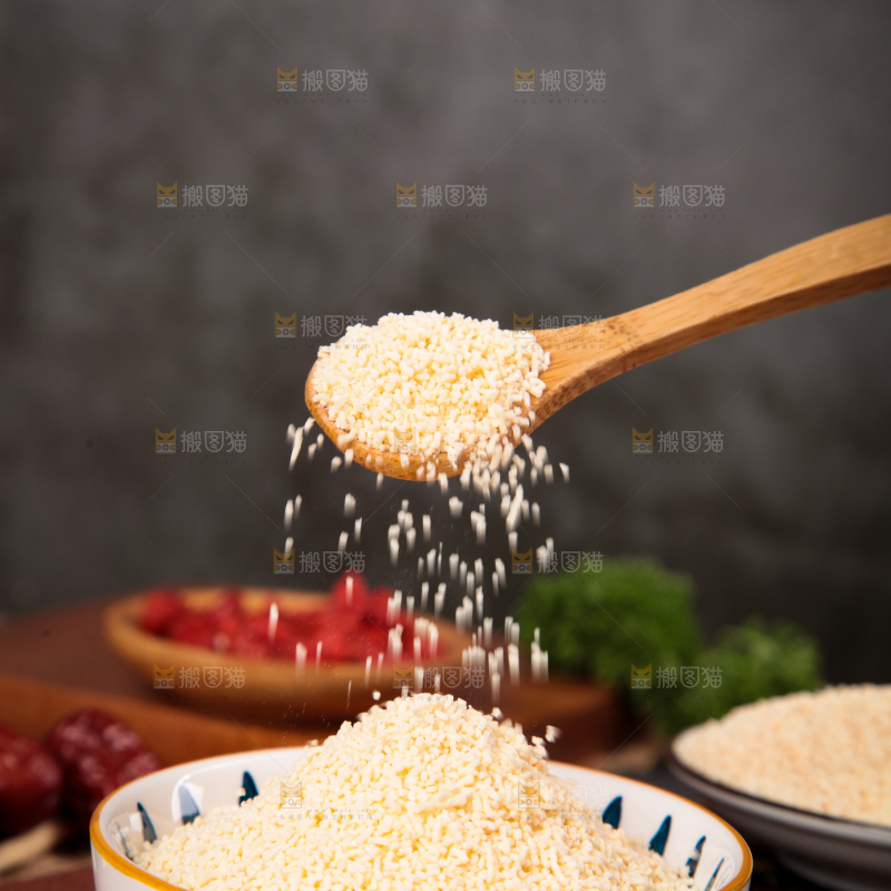 勺子里的葛粉