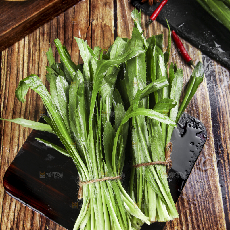 木底上的云南大香菜