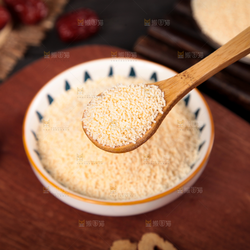 勺子里的葛粉