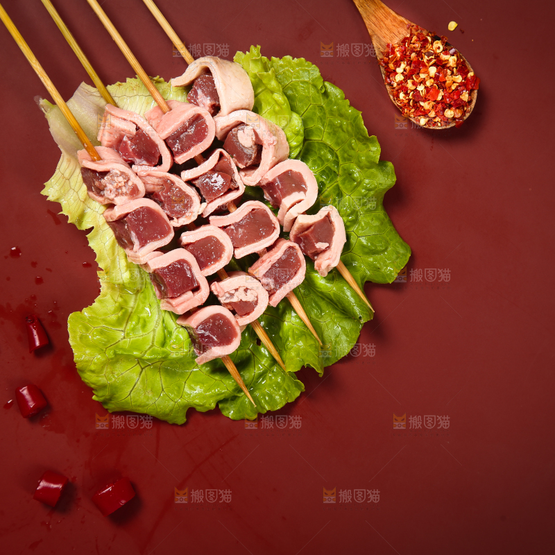 串串调料背景纹理