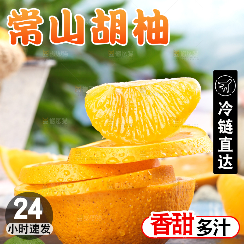 黑石板上的常山胡柚