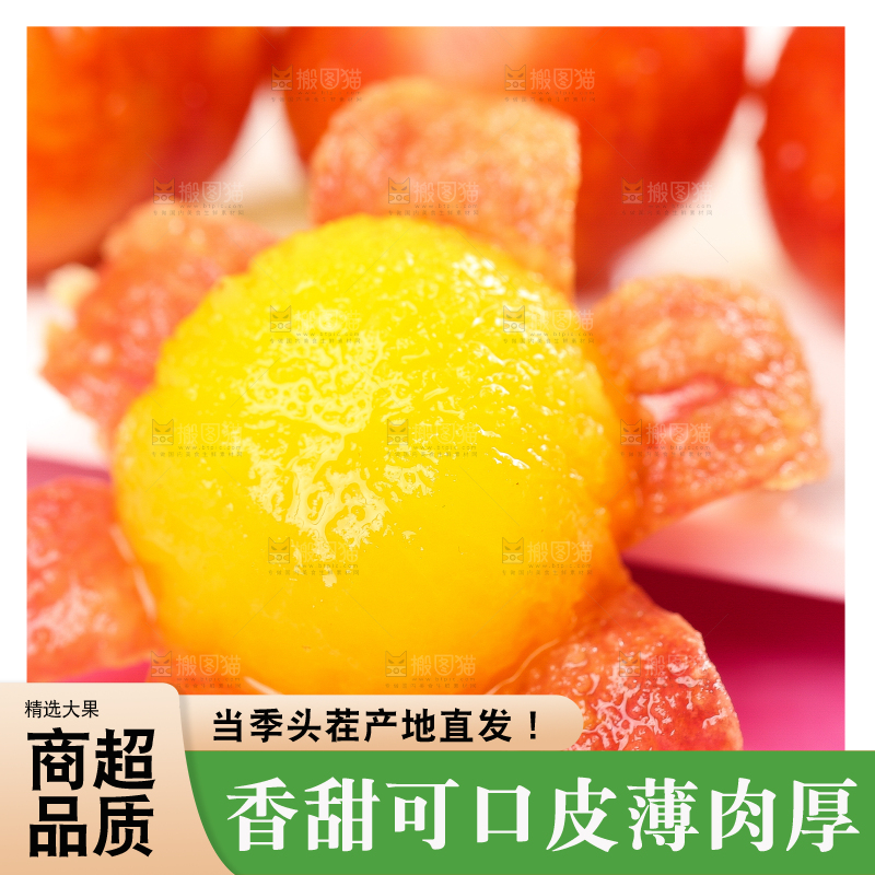 白石板上摆放着钱排三月李
