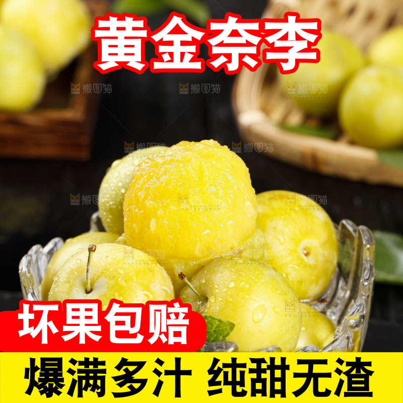 石板上放着九峰山黄金奈李