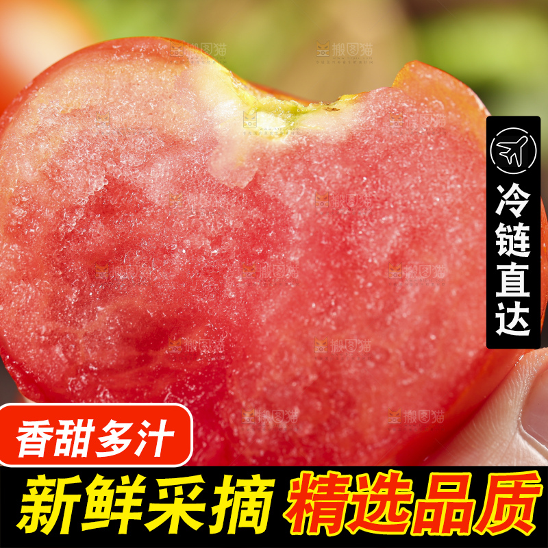 手里拿着大西红柿