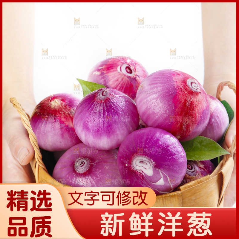 篮子里装着圆葱