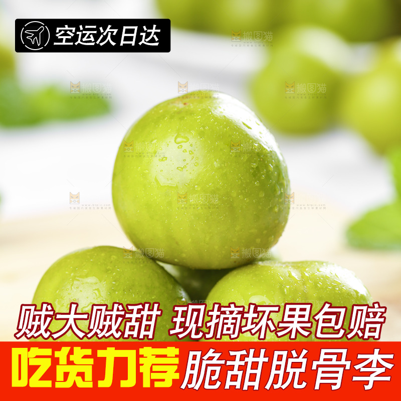 浅底上放着脱骨李