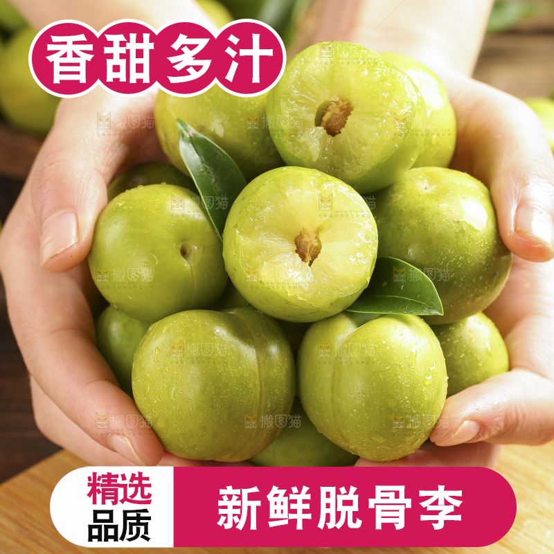 手里捧着脱骨李