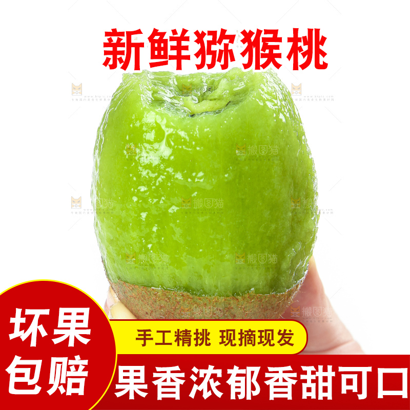 手里拿着徐香猕猴桃