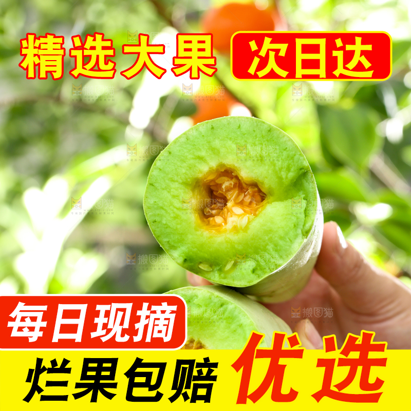 手里拿着羊角蜜