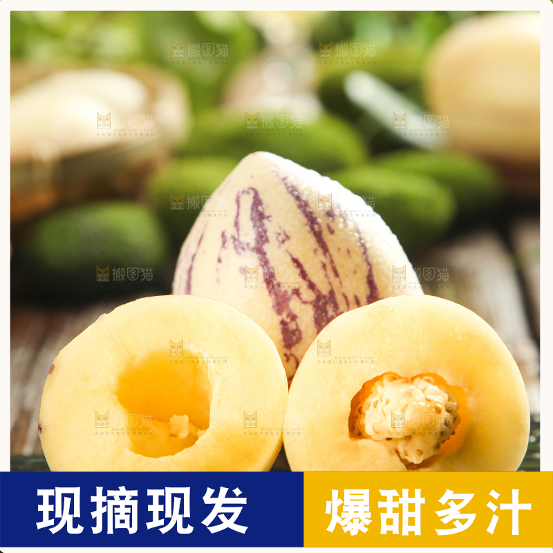黑底上放着甘肃民勤人参果