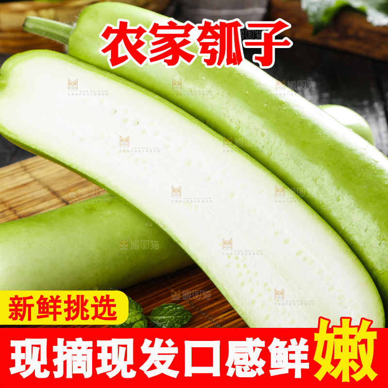 木底上放着瓠子