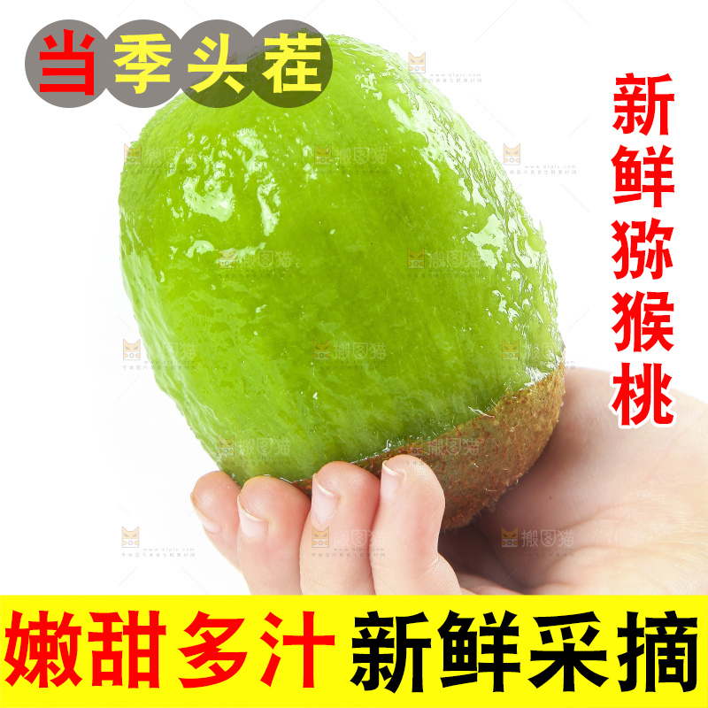 手里拿着徐香猕猴桃