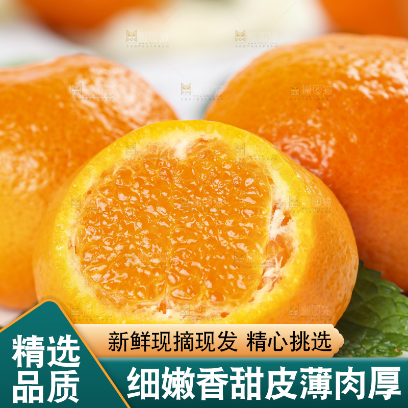 石板上的新鲜芦柑