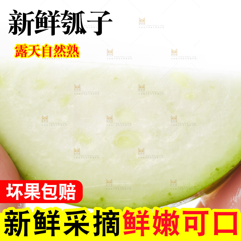 手里拿着瓠瓜