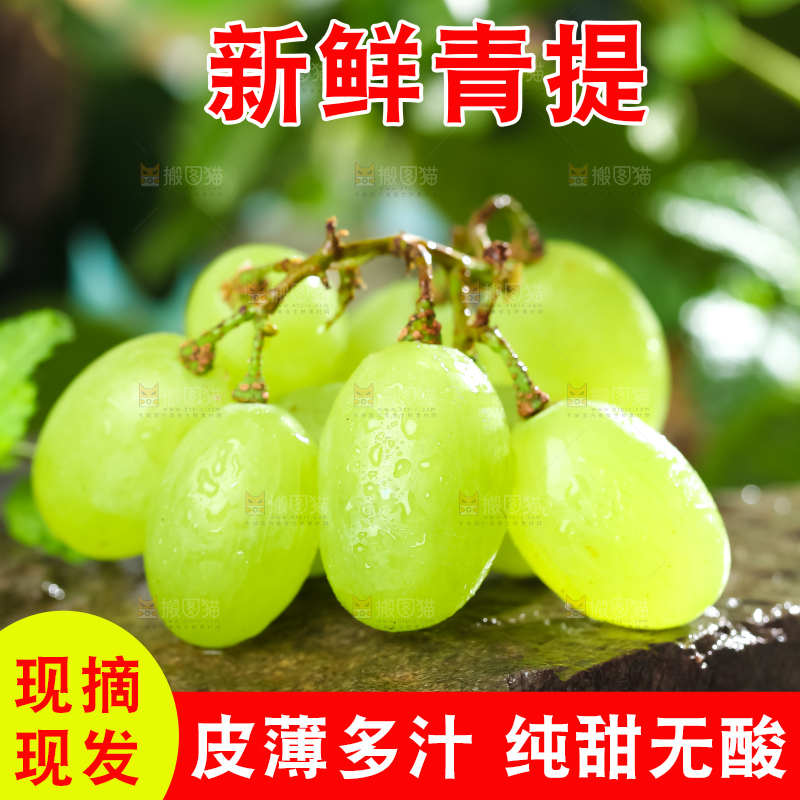石板上放着澳洲无籽青提