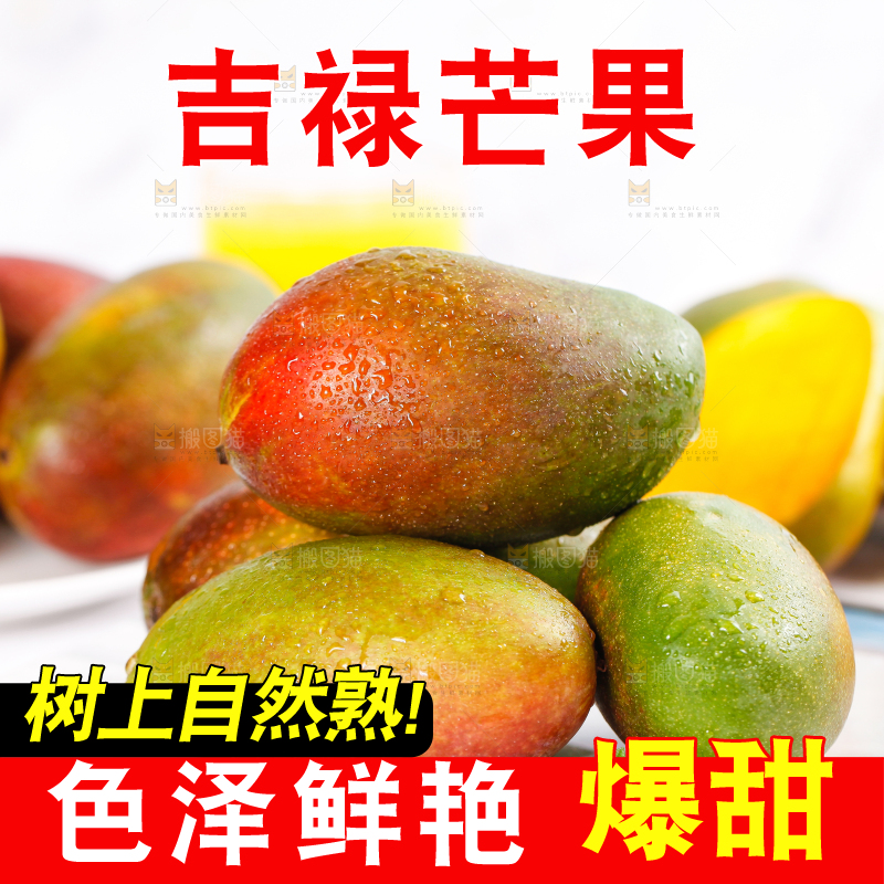 白底上放着吉禄芒