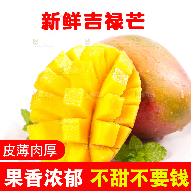 白底上的四川吉禄芒