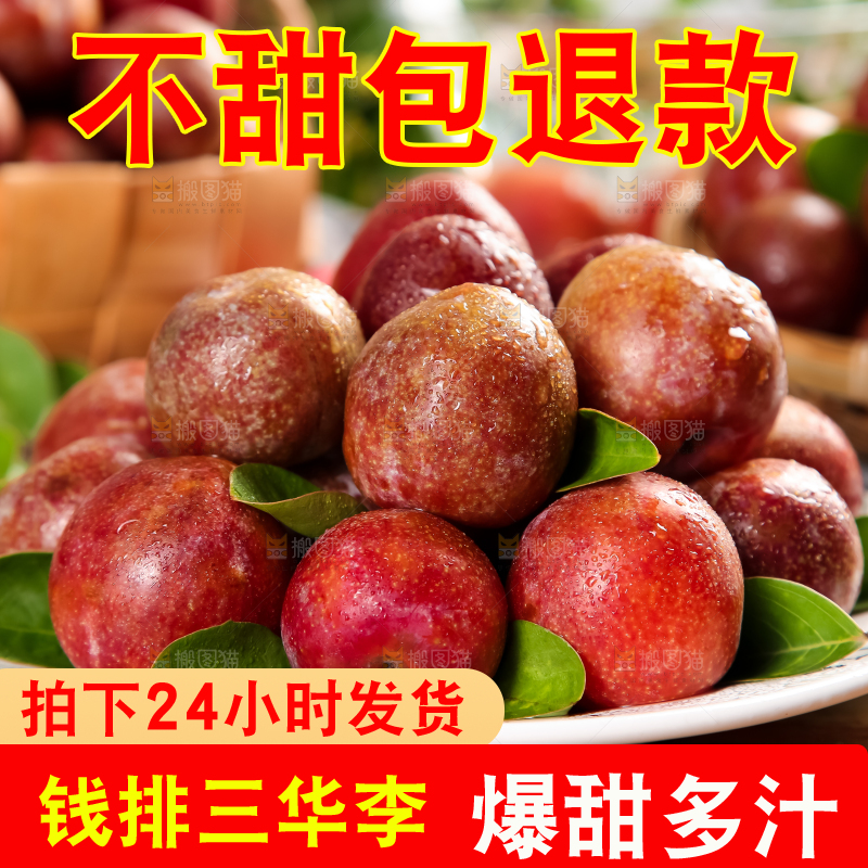 盘子里装着钱排三华李