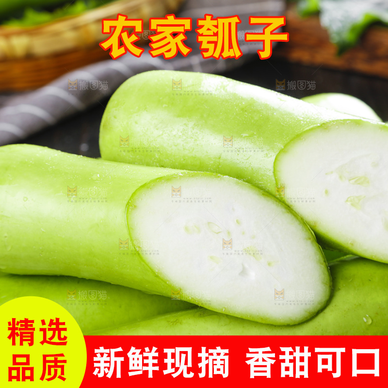木底上放着瓠子