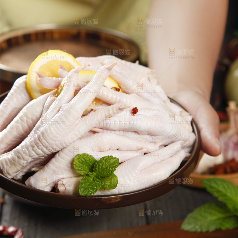 深底上的土鸡爪