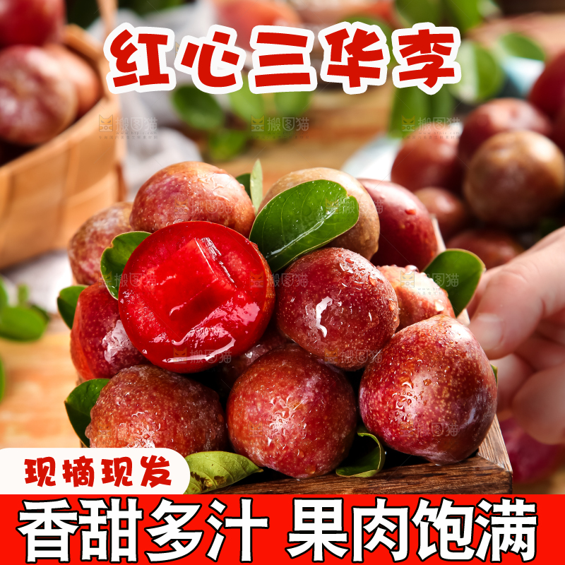 盘子里装着钱排三华李