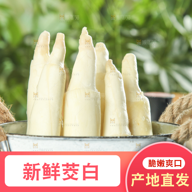 木底上摆放着云南茭白