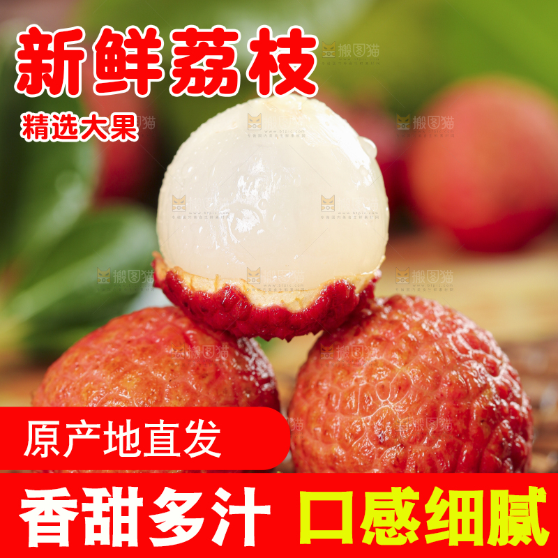 木底上摆放着高山荔枝