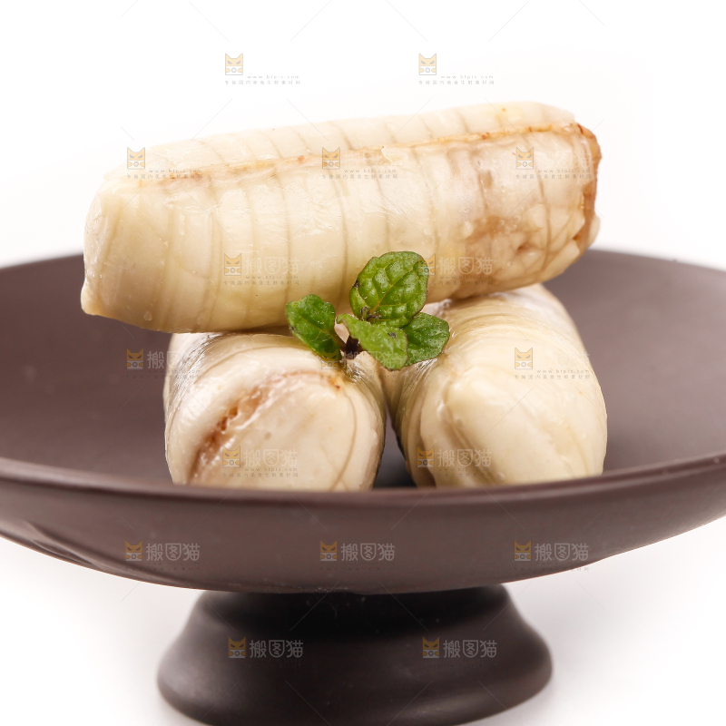 碟子里的大虾酥糖