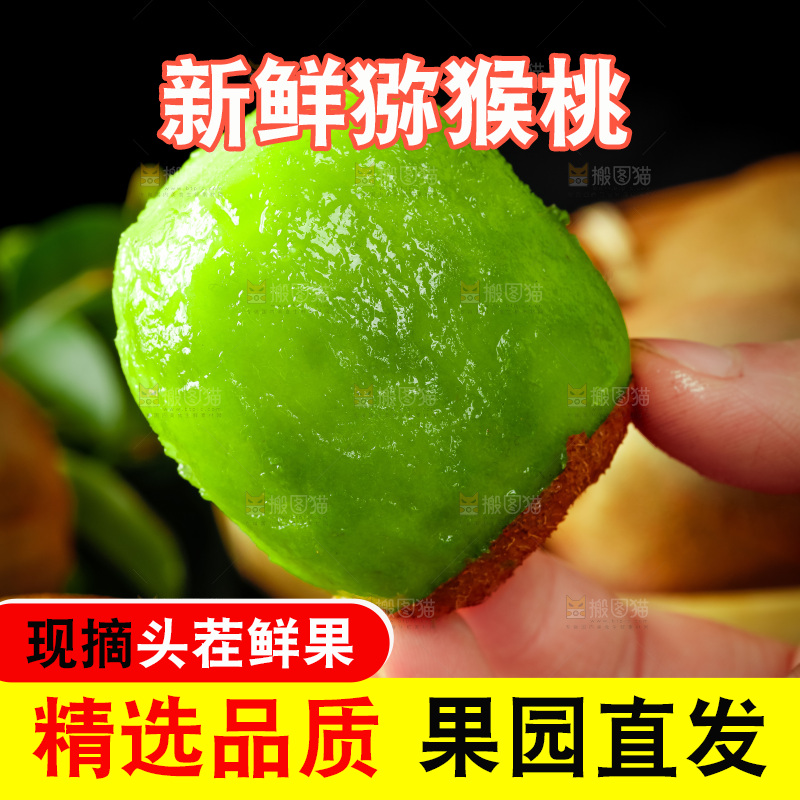 黑底上的奇异果