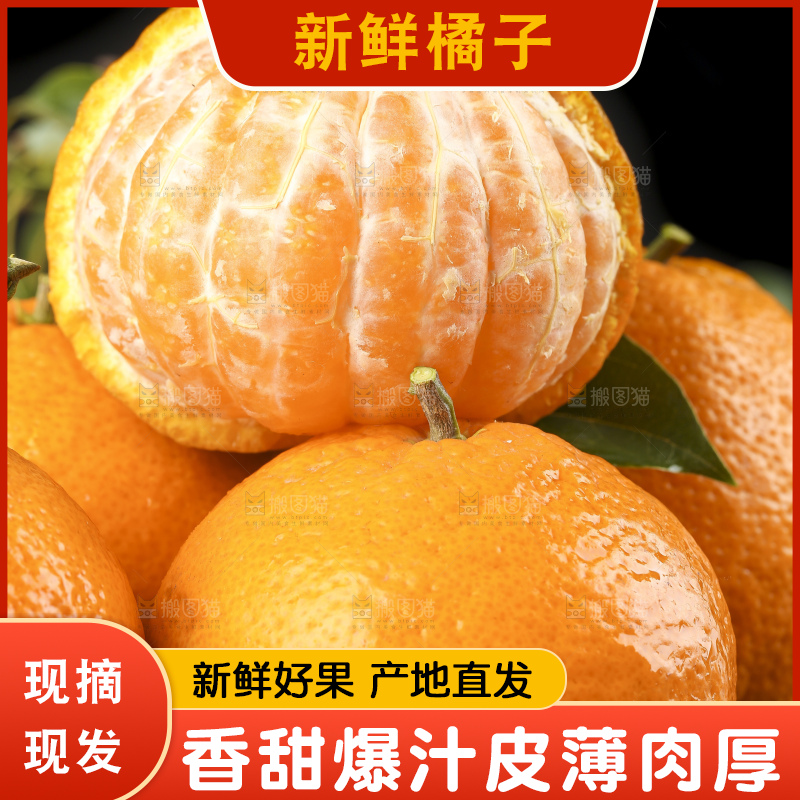 石板上的椪柑