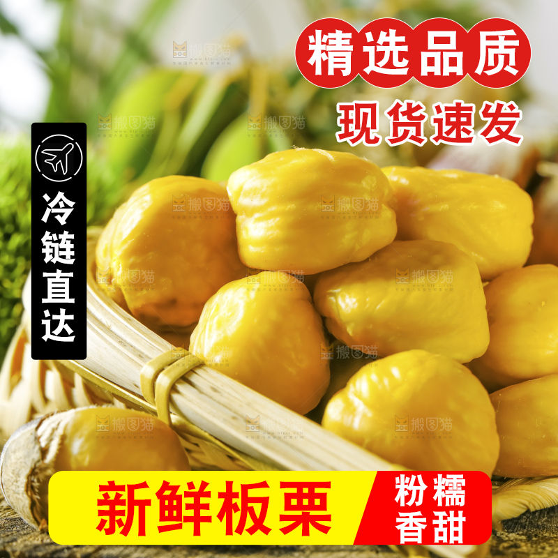 篮子里的迁西板栗