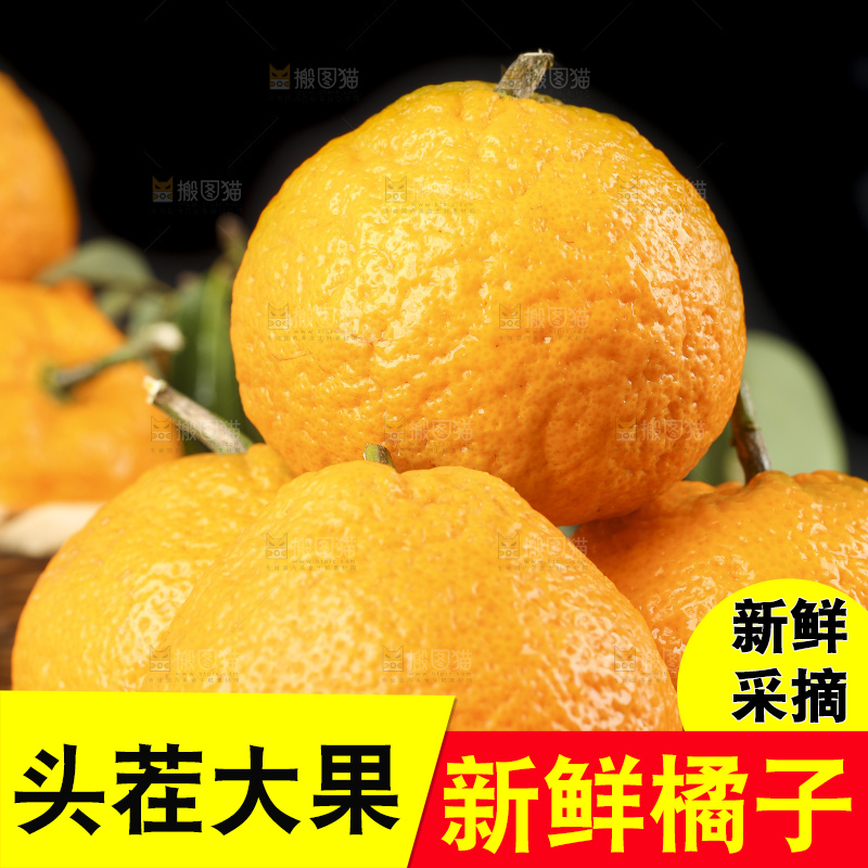 石板上的椪柑