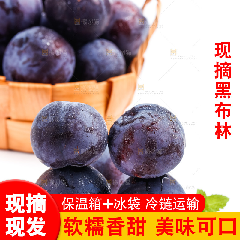 白底上的黑布林