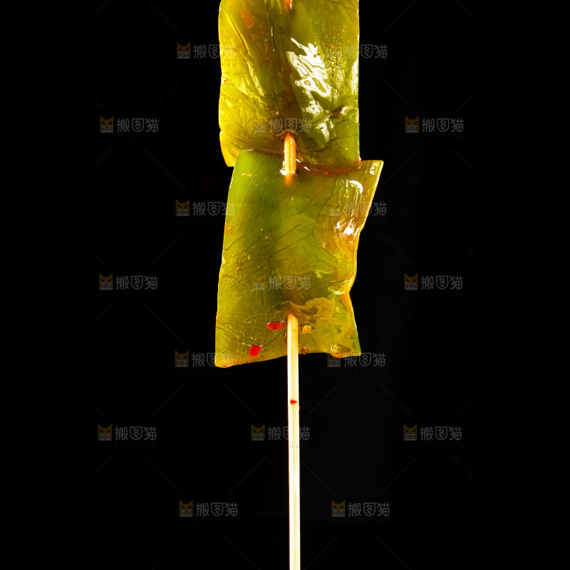 深底上的海带串