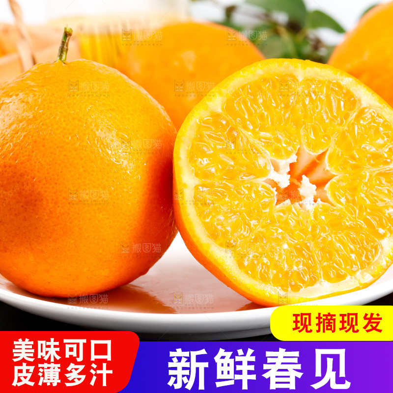 黑石板上的春见耙耙柑