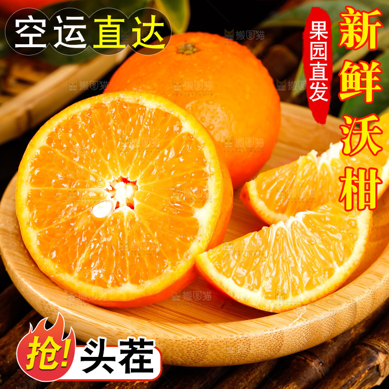 竹底上的四川沃柑