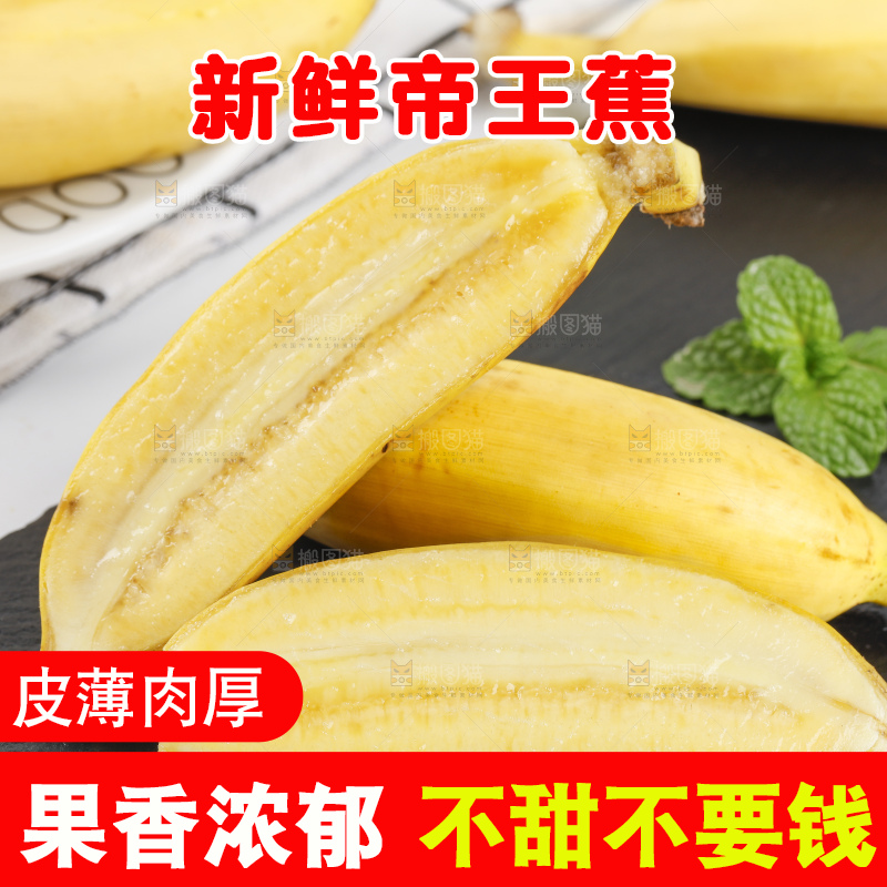 黑石板上的芭蕉